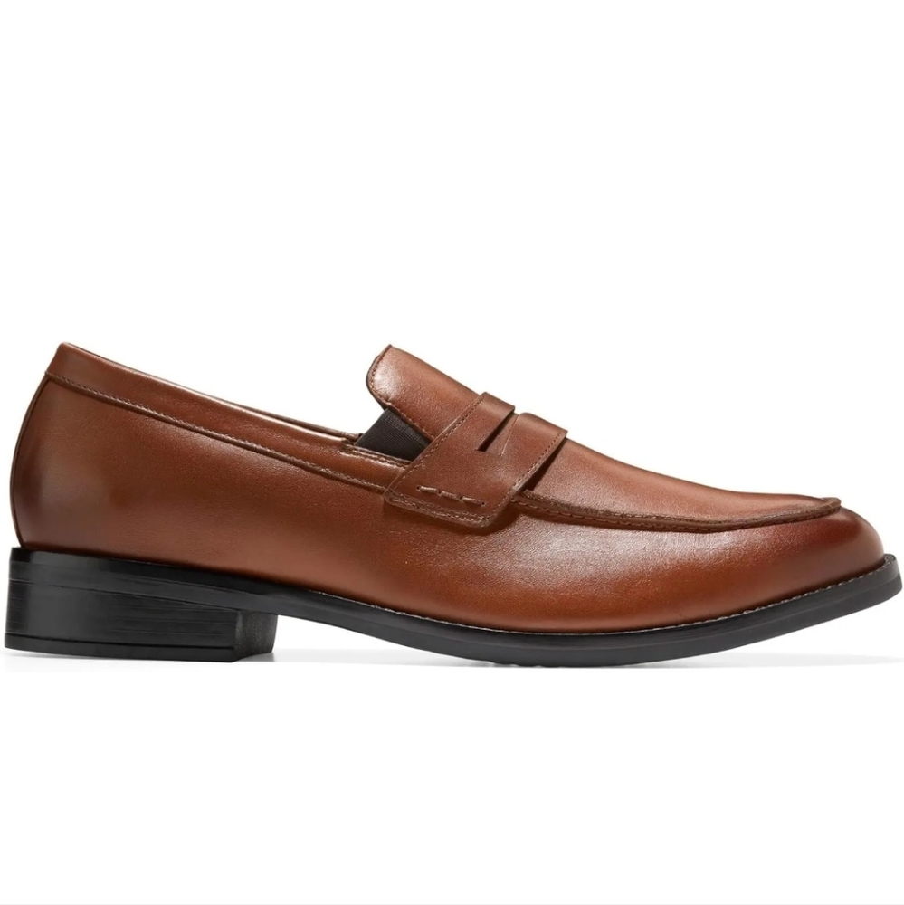 Cole Haan Grand+ Dress Penny Loafer British Tan Size 10, 10.5, 11, 11.5 12, 13